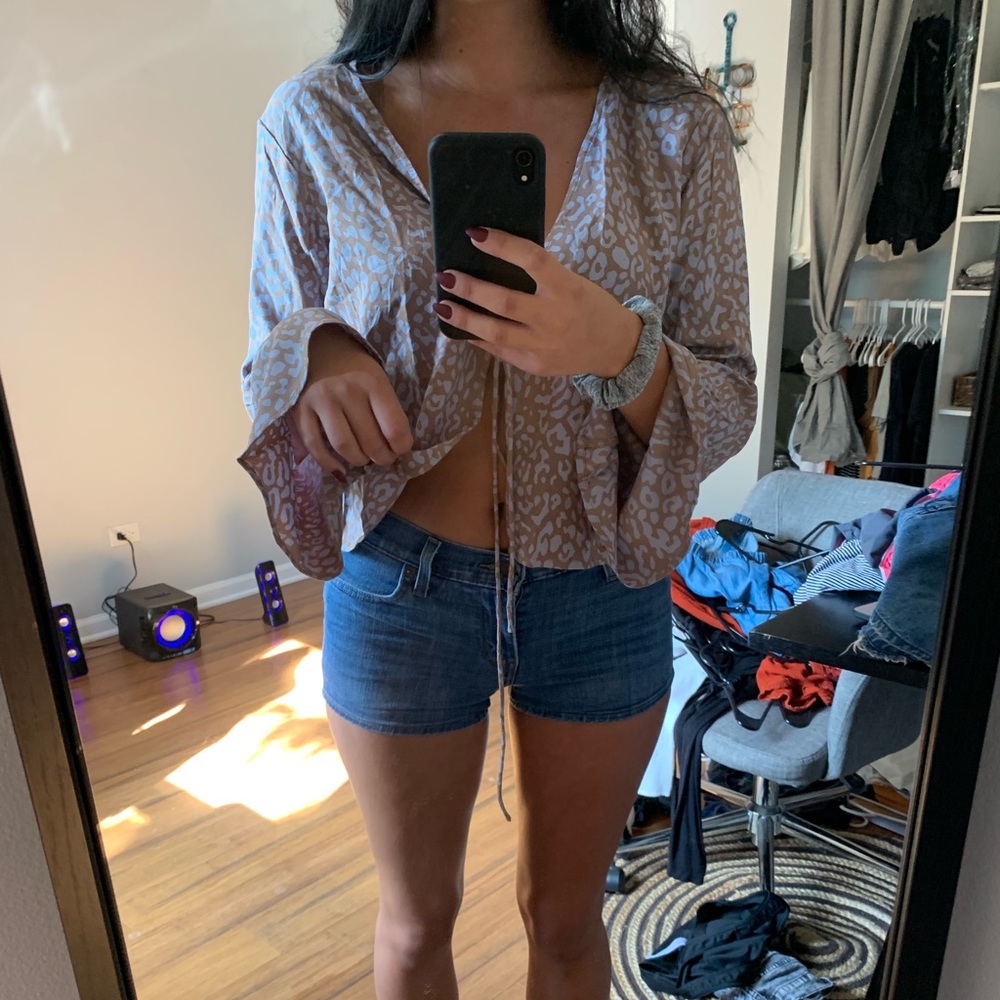MOTEL Cheetah Top